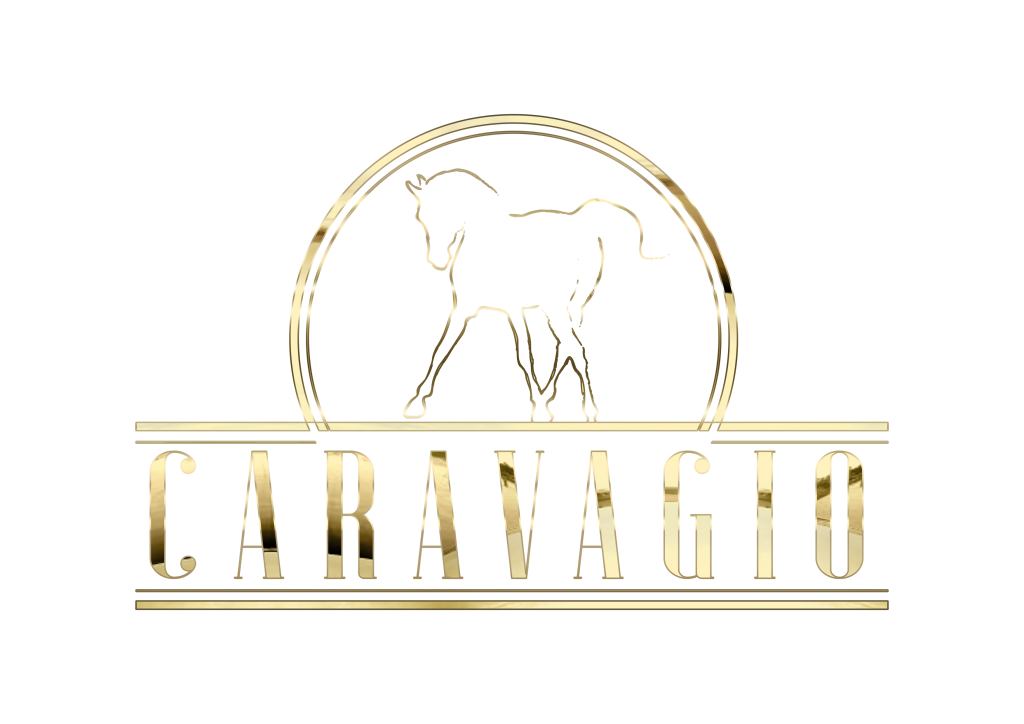 Caravagio golden logo